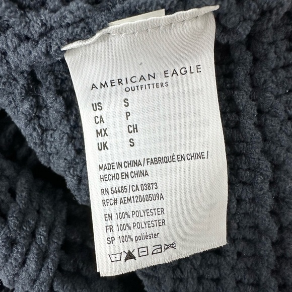 AMERICAN EAGLE crop knit sweater SZ S - Picture 7 of 8